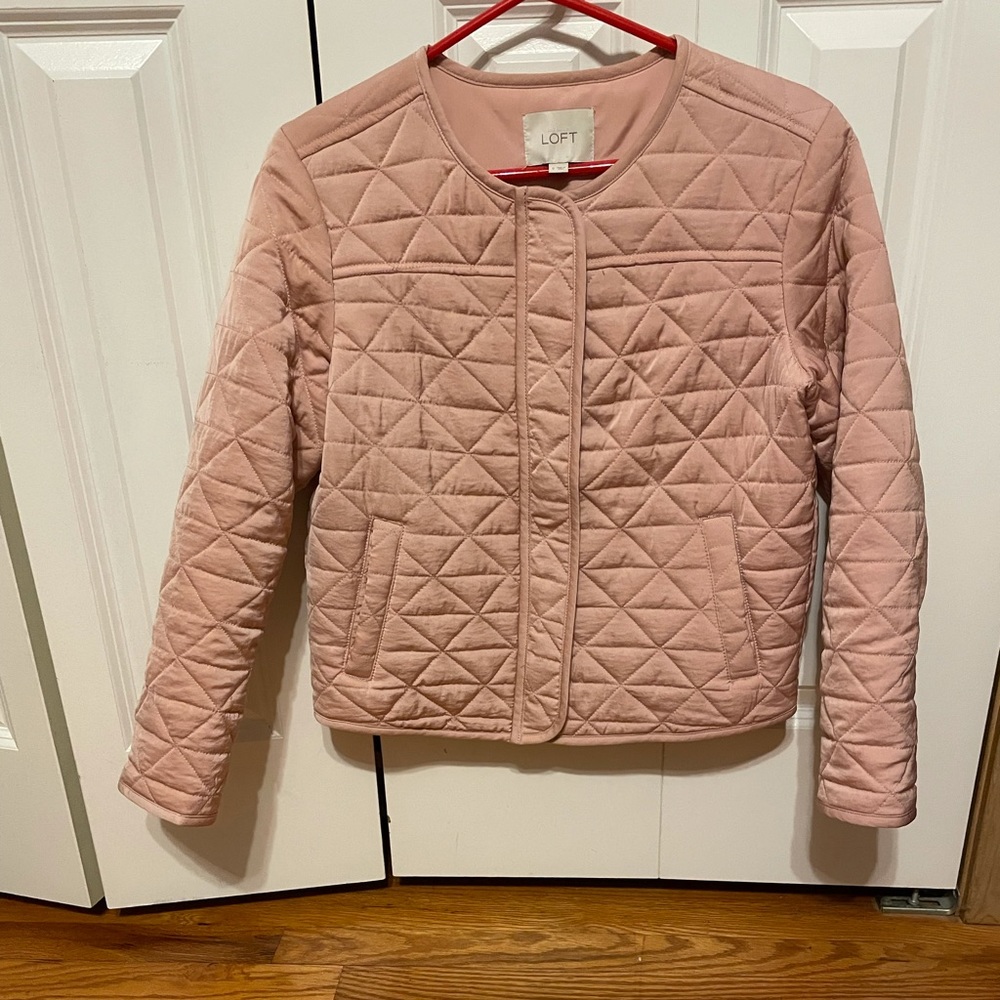 Loft Jacket Blush Color